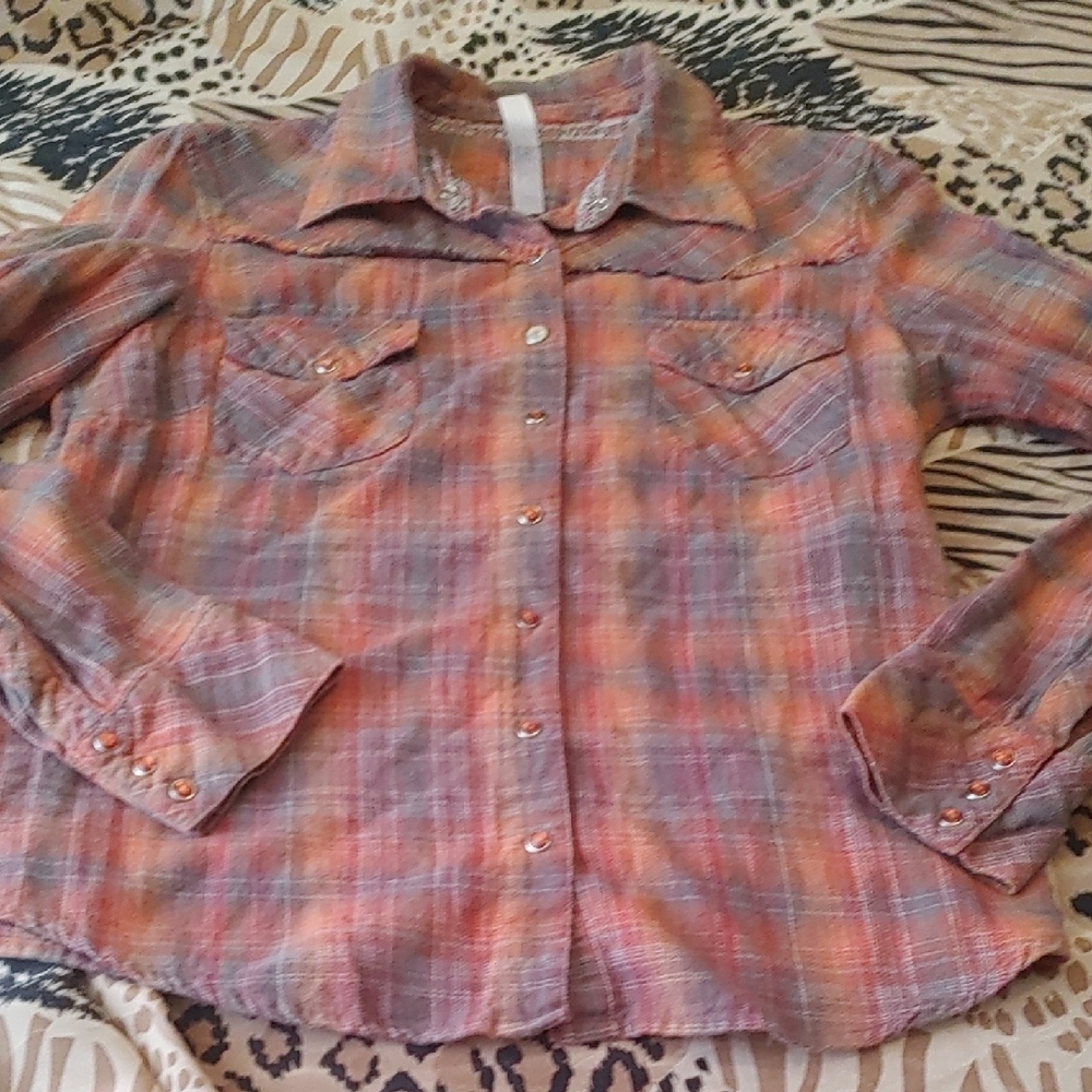 Warehouse Multicolor Plaid Shirt